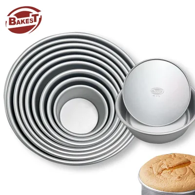 Custom Aluminum Alloy Round Eco-Friendly Heat Resistant Cake Baking Pans by Bakest