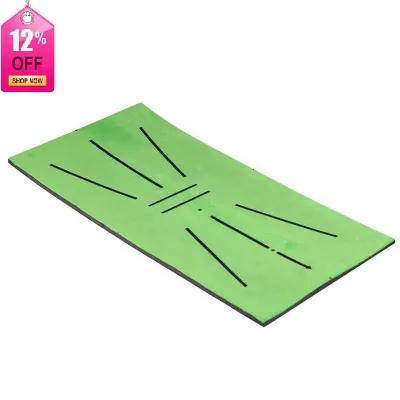 Feyond Golf Practice Training Aids Home Office Outdoor Golf Game Strike Mat Pad for Swing Golf Training Mat