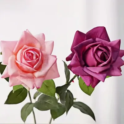 High Quality Hand Feel Moisturizing Simulation Floral Arrangement Single Austin Rose Branch Indoor Graduation Halloween