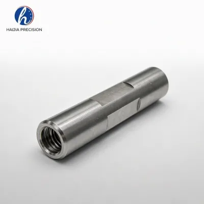 Low Minimum Order Quantity CNC Customized Stainless Steel Positioning Pillar Internal Threaded Pin Fixture Guide Wire EDM 3D HJ