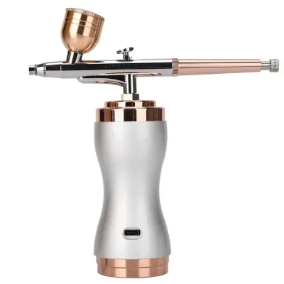 Cordless Portable Hair Colour Barber Airbrush Spray Gun Pump Kit Makeup Foundation Machine Professional Airbrush Makeup System