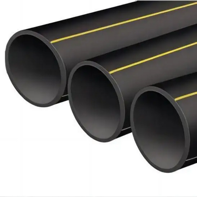 Underground Buried Pipe for Construction Natural Hdpe Gas Tube Yellow Strip Pipe
