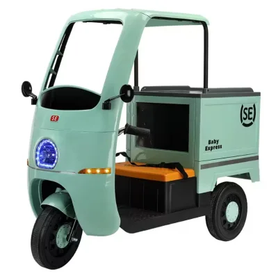 Manufacture Interesting Boy Girl Delivery Truck Awning Children Baby Charging Kids Electric Toy Car