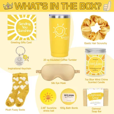 Cross-border Best-selling Women's Creative Gift Set with 10 Unique Items - the Perfect Birthday Gift for Her or a Friend