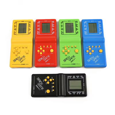 Classic Handheld Game Machine Brick Game Kids Console Toy with Music Playback Retro Children Pleasure Games Player