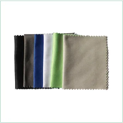 Multi Color Microfiber Eyeglass Cloth Custom Logo Sunglasses Cleaning Cloth Match With Glasses Pouch Bag