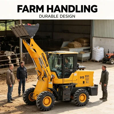 Urban 4x4 All Wheel Drive Hand Operated Parking Brake USB Radio Cabin CP915 Wheel Loader Attachments Agriculture for Sell