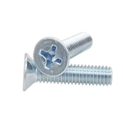 ISO7046 Carbon Steel Phillips Cross Recessed Countersunk Head Screws