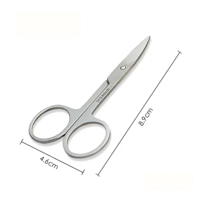 New Arrival Handmade Stainless Steel Lash Extension Scissors Custom Logo Wholesale for Eyelash Tools Practice