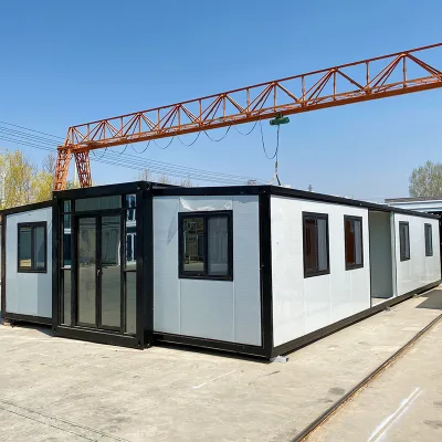 40ft Factory Direct Large Foldable Prefab Home with Many Customization Choices
