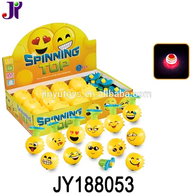 Electronic Football Toy Spinning Top W/light&music LED Light up Spinner Toys for Kids