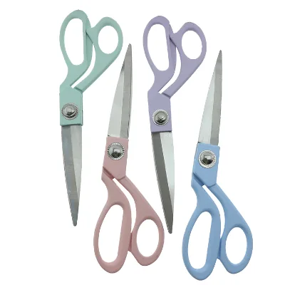 JSM Household Stainless Steel Tailor Scissors Blackened Zinc Alloy for Adults