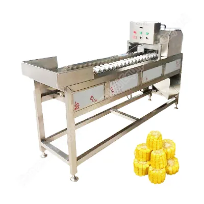 Corn Cob Cut by Machine Corn Cob Cutting Machine Corn Cutter Pedicure