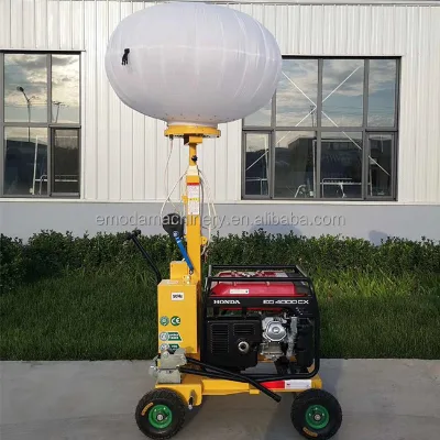 Construction Lighthouse 5.5m Diesel Gasoline Outdoor Generator Lighthouse Night Construction