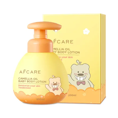 Best Organic Baby Skin Lightening Lotion Sulfate-free Moisturizing Repair Hyaluronic Acid Camellia Seed Oil Pure Baby Body