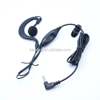 Professional Walkie Talkie Headset with Microphone Set for RF Wireless Communication