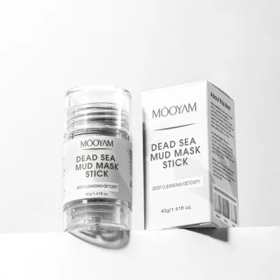 OEM ODM Herbal Vitamin C Dead Sea Mud Activated Charcoal Moisturizing Pore Cleansing Whitening Face Care Clay Mask Stick
