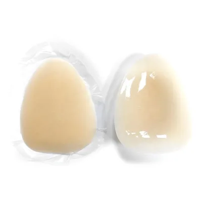 Reusable Invisible Adhesive Breast Petals Triangle Shape Nipple Covers Nipple Tape Silicone