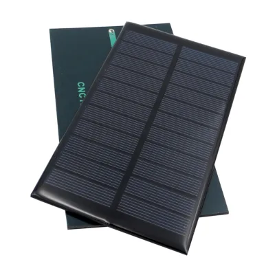 5.5V DC Solar Panel Power Bank 160mA Solar Panel 5V Mini Solar Battery Cell Phone Charger Portable