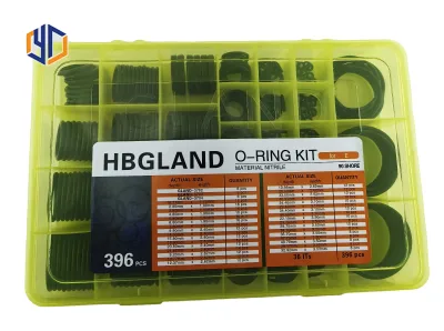 Hot-selling 396 Pcs FKM/NBR O-Ring Boxes & Seals Kit Model GLAND-3702 Customized Size Temperature Range -20~250C