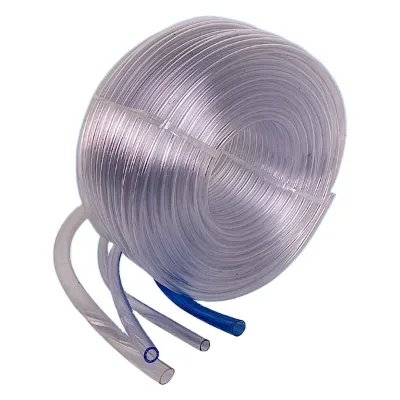 5/16" PVC Clear Durable Lightweight 100m Flexible Transparent Hose 1bar-2bar Pressure -5 +65 Temperature Water Oil Moulding