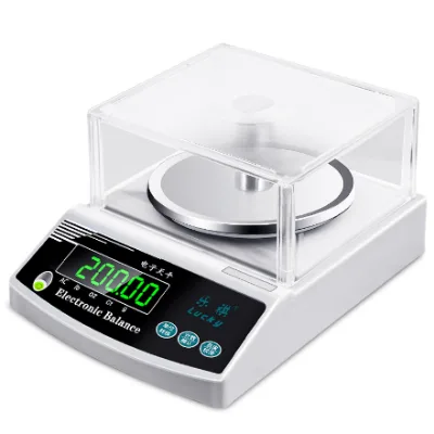 Precision Digital Balance with Wind Screen, 1000g X 0.01g - EQ-Bal-iBM01-LD
