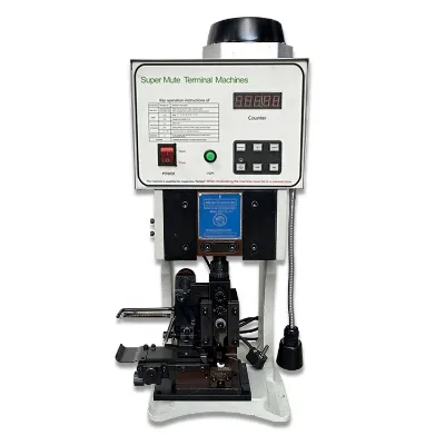 Lanke 1.5T / 2T Mute Terminal Crimping Machine End Crimping Machinery Horizontal Wire Cable Harness Applicator