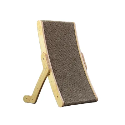 Wood Cat Dog Scratcher Board Cat Corrugate Scratcher Cat Scratcher Cardboard