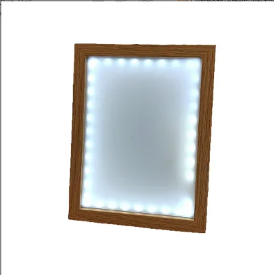 A4 DIY Art Shadow Box Frame LED Light Source Night Lamp with 3 Lighting Modes for Home Table Decoration