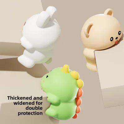 Silicone Bumper Pads Corner Guards Soft-Edged Table Protectors Child-Safe Anti-Impact Strips Cartoon-Style Impact-Resistant