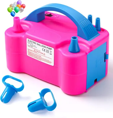 PVC Portable Electric Pump Inflator for Party Balloons Party Supplies Accessory