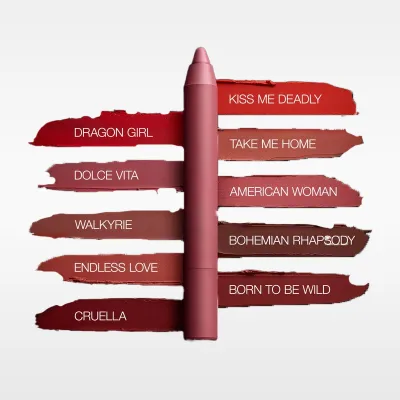 3 in 1 Multi Purpose Lightweight Matte Color Non Drying Non Fading Long Lasting Waterproof Lip Liner Pencils for All Skin Types