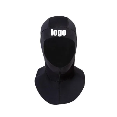Custom Printed logo Factory Price 5MM Bondage Mouth Swimming Hats Pink Cat Surf Hoods Scuba Diving Neoprene Cap