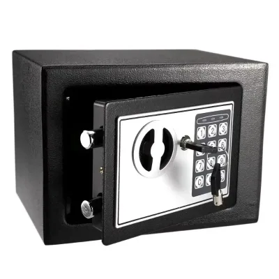 Safe, Home Desktop Savings Can, Large Capacity Savings Can, Electronic Password, Office Clock, Children's Safe