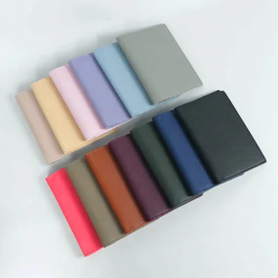 Cross-border Hot Sale PU Passport Bag Travel Ticket Holder Luggage Tag Gift Box Set Ultra-lightweight & Packable