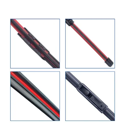 S701 Silent Durable High Definition Boneless Wiper Blade Natural Rubber CE Certified Universal for Ford Explorer Focus