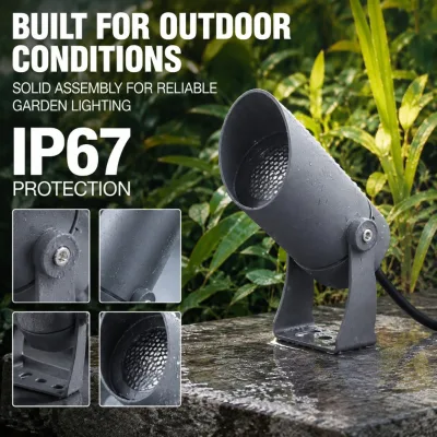 Hot Sales Garden Spot Lights Anti-Glare Optical Design Dimming Control UV Resistant Aluminum for Park Villa Tree