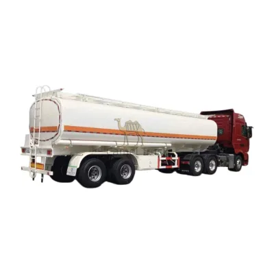 Low Price New 2 Axles 3 Alxes Fuel Tank Truck Trailer 40000 L Standard Manhole Subsea Valve for Sale