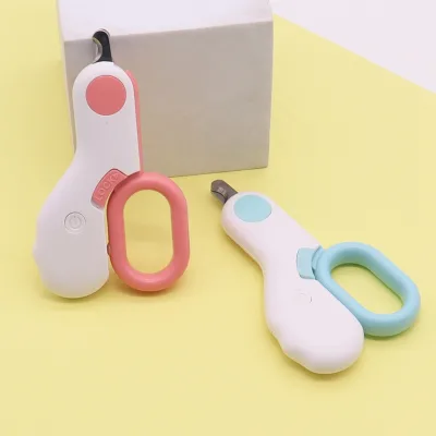 Wholesale Pet Nail Clippers Dog Cat Universal with Lights Dog Nail Clippers Cat Claw Clippers