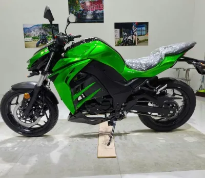 N19 Python New Motorcycle Gasoline Fuel 200ccHigh-power Sports Machine Racing Six-speed Motorbike 72V High-performance Motorbike
