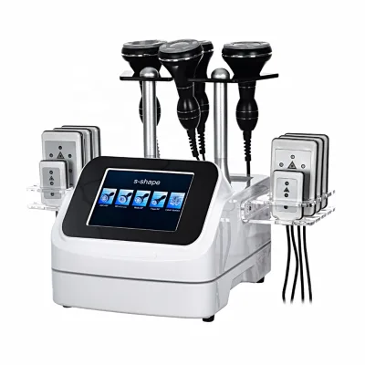 6in 1 Custom 20k 20khz 25k 25khz 30 khz Rf a Ultrasound 3.0 Ultrasonic 40k s Shape Cavitation Machine