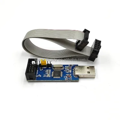 hot sell LC-01 51 AVR programmer ISP USBASP downloader USBISP download line
