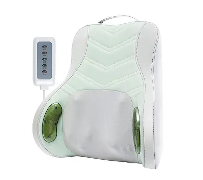 Hot Sale Portable Car Office Seat Vibrating Lumbar and Waist Pillow Rolling and Kneading Massage Cushion for Body Use