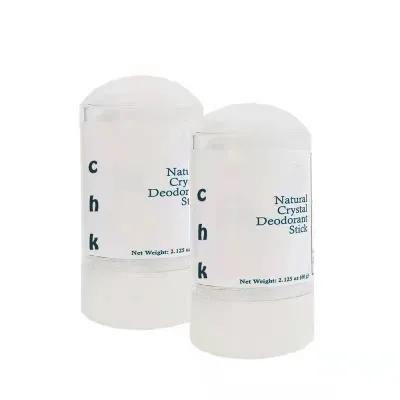 Custom Logo 30ml 50ml 75ml Cosmetic Round Twist up Tubes Plastic Empty Cosmetic Deodorant Stick Container Deodorant Tube