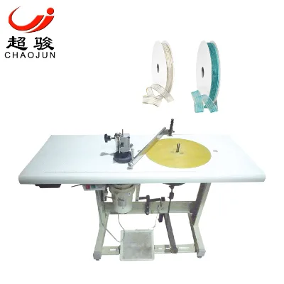 CJ-170J CE Certified Automatic Textile Rolling Machine for Trousers Waist Ribbon | 1.5kw Winding Motor Pre-Shipment Video