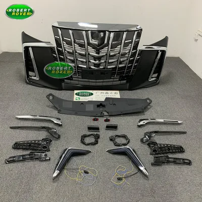 Alphard Upgrade to SC Design Bodykit Front Bumper Converts 2019 Grille Headlgihts