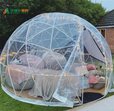 Strong Toughness and High Impact Resistance Seamless Fit Transparent Dome Tent clear Bubble Tent Inflatable clear Bubble Tent