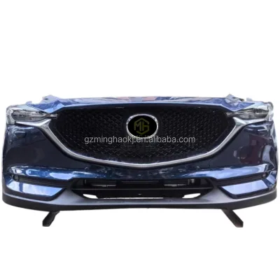 2017 - 2022 for Mazda CX5 Body Kit with Headlights, Gashen Radiator, Complete Bumper Assembly, Engine Hood, and Side Panels