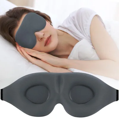 Best Seller Eye Sleeping Mask 3D Eyemask Contoured Sleep Mask Memory Foam Concave Eye Mask