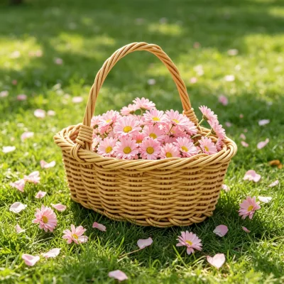 Multifunctional Mini Children's Toy Storage Basket - Playhouse Portable Cartoon Storage Basket Handheld Organizing Basket